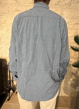 Camisa Tommy Hilfiger cuadros azul L