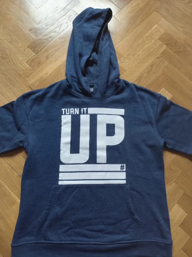 Abrigo niño azul talla 13 años NUEVO