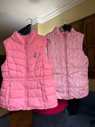 Chaqueton sin mangas REVERSIBLE TALLA 12