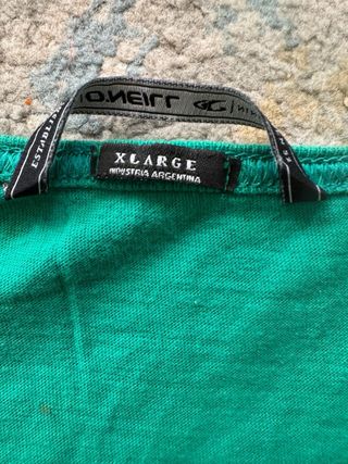 Camiseta Tirantes O'Neill Verde Dibujo Pato