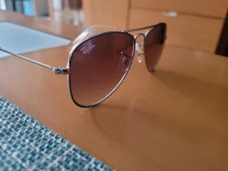 Gafas de sol Ray-Ban niño plateadas