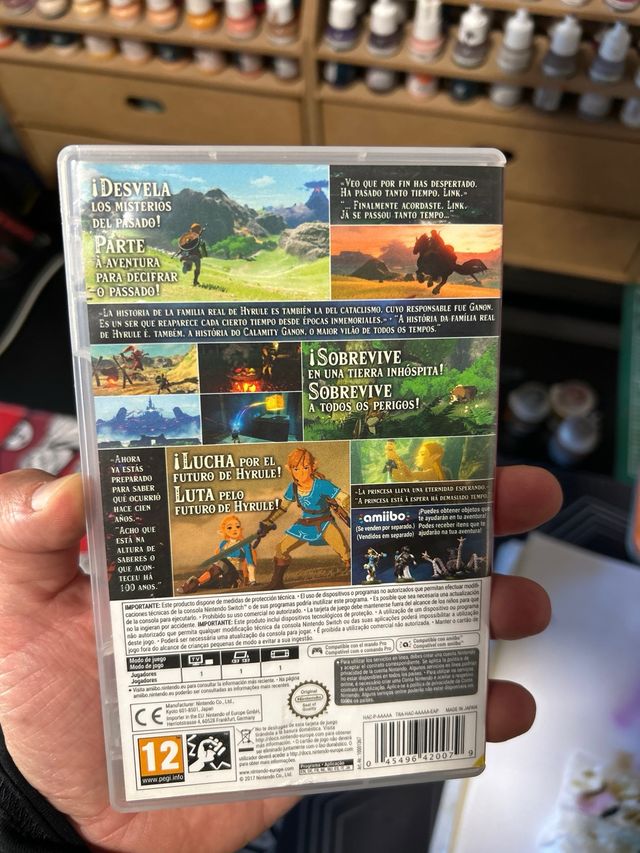 Zelda Breath of the Wild Nintendo Switch