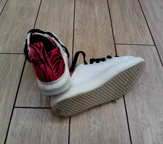 Scarpe donna Sarangellini rosa e bianche