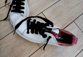 Scarpe donna Sarangellini rosa e bianche