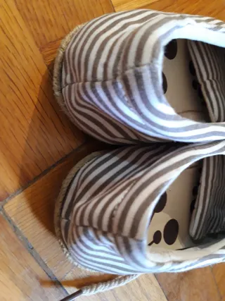 Alpargatas Wanna Talla 40 Rayas