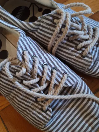 Alpargatas Wanna Talla 40 Rayas