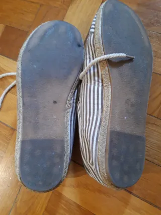 Alpargatas Wanna Talla 40 Rayas