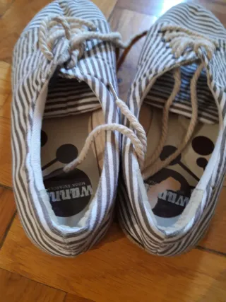 Alpargatas Wanna Talla 40 Rayas
