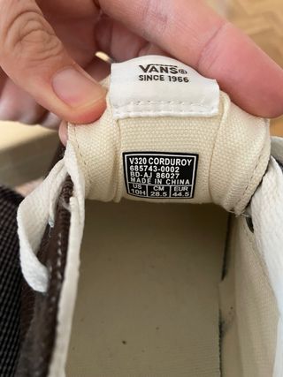 Vans Pana Marrón Talla 44.5 EUR