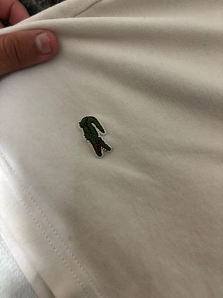 Camiseta Lacoste Blanca Talla M