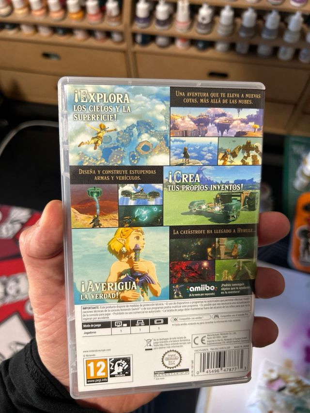 Zelda Tears of the Kingdom Nintendo Switch