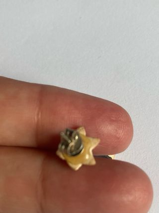 Pendientes de cerámica negros