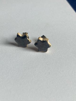 Pendientes de cerámica negros