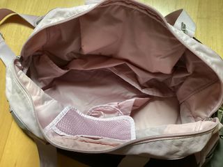 Sacca sportiva Nike grigio e rosa