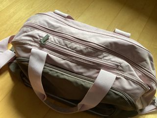 Sacca sportiva Nike grigio e rosa