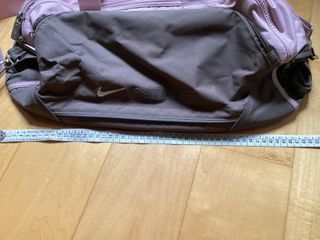 Sacca sportiva Nike grigio e rosa