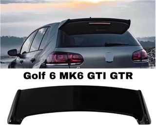 Alerón Golf 6 MK6 GTI GTR Negro