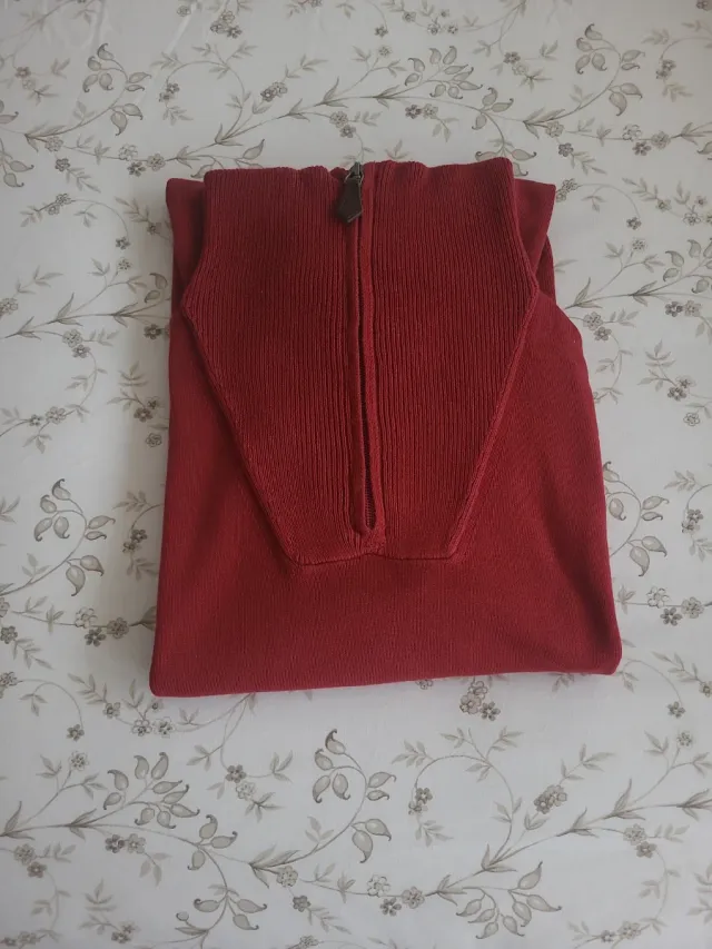 Jersey Hombre Massimo Dutti granate