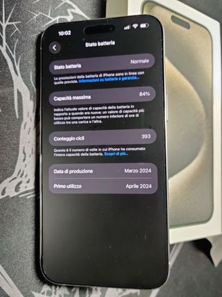 iPhone 15 Pro Max 512GB Titanio Ottime Condizioni