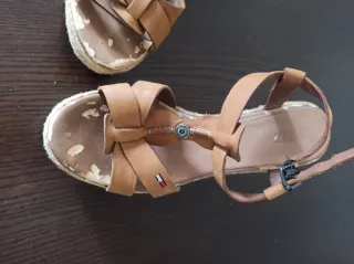 Sandalias Tommy Hilfiger Cuña Marrón