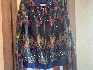 Chaqueta Multicor Estampada