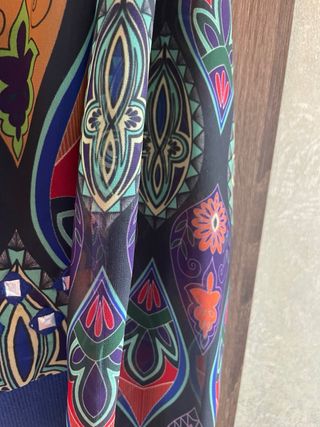 Chaqueta Multicor Estampada