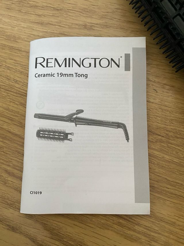 Tenacillas pelo Remington Ceramic 19mm
