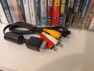 Cable AV RCA Oficial Sony PS2 PlayStation 2