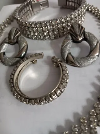 Parure gioielli argento