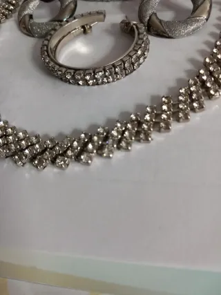 Parure gioielli argento