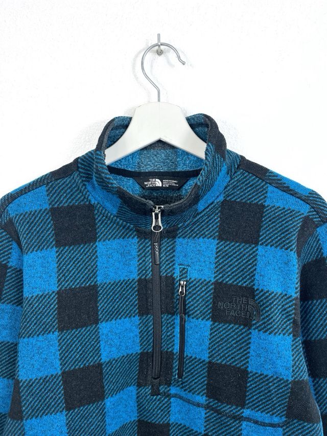 Fodera in pile The North Face con zip a metà Y2K retrò