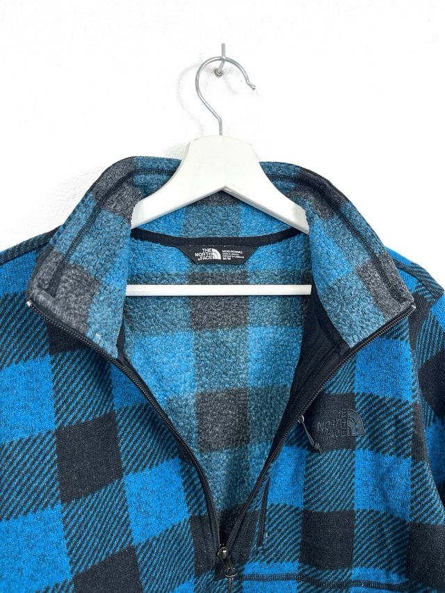 Fodera in pile The North Face con zip a metà Y2K retrò
