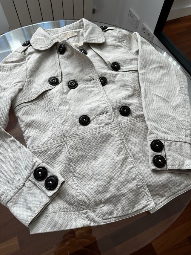 Chaqueta Beige Mujer