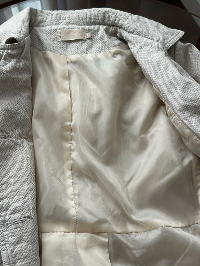 Chaqueta Beige Mujer