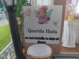 Casita miniatura Hada de los Dientes
