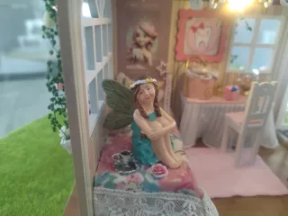 Casita miniatura Hada de los Dientes