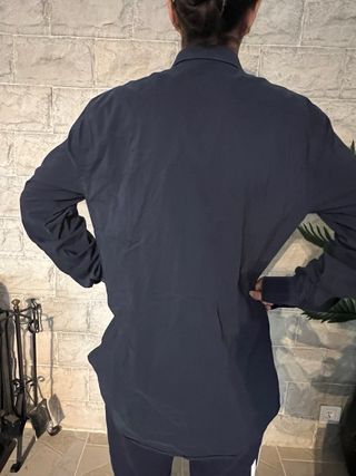 Camisa Hugo Boss Azul Oscuro Talla 41