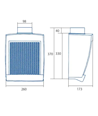 Campana extractora Cata Professional 500
