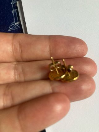 Pendientes Tordanos Flor Dorada