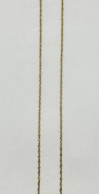 Cadena Singapour de oro de 18k, 2.85 g, 46 cm.