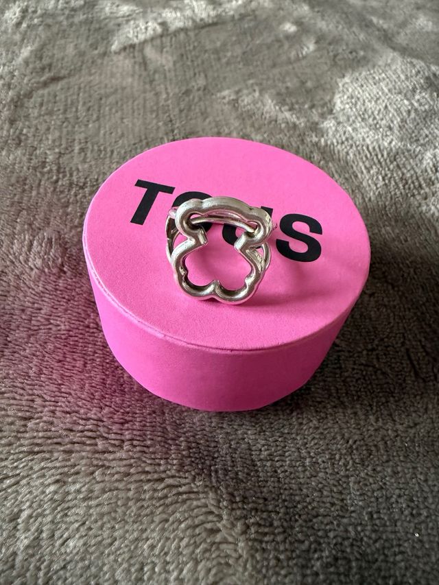 Anillo Tous Oso Plata