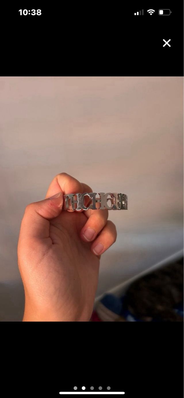 Pulsera de acero plateada