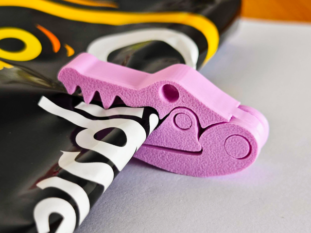 Cierre de bolsas cocodrilo Pack 5