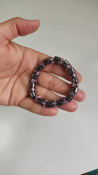 Pulseras bisutería elásticas