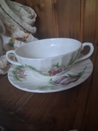 Vajilla Porcelana Inglesa 105 pzs Nueva
