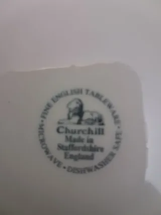 Vajilla Porcelana Inglesa 105 pzs Nueva