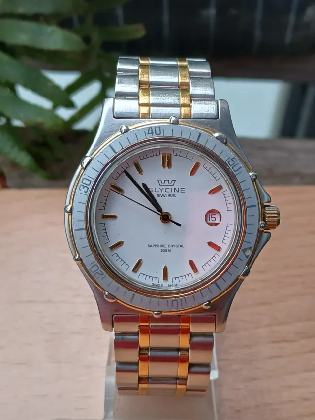 Reloj Glycine Cuarzo Suizo