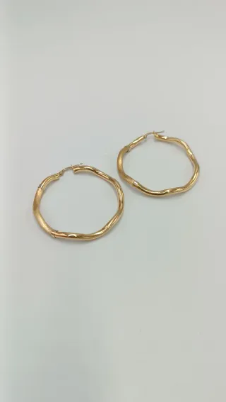 Pendientes de oro de 18kt.