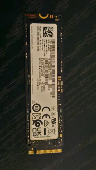 SSD NVMe Samsung PM9A1 512GB