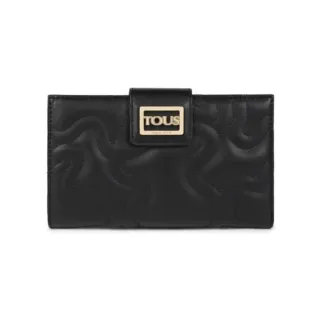 Billetera grande Tous Kaos Dream negra